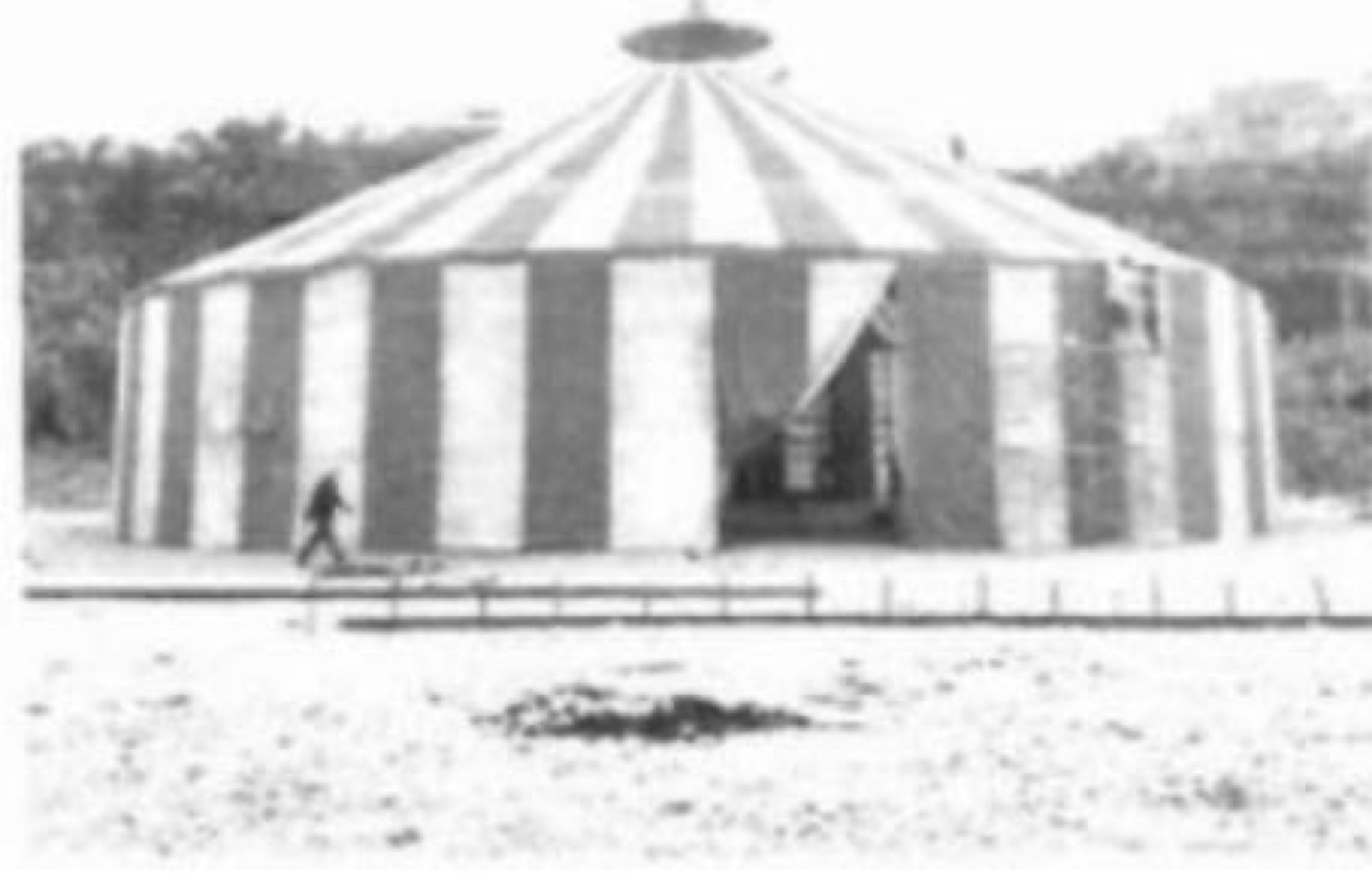 Circus tent photograph