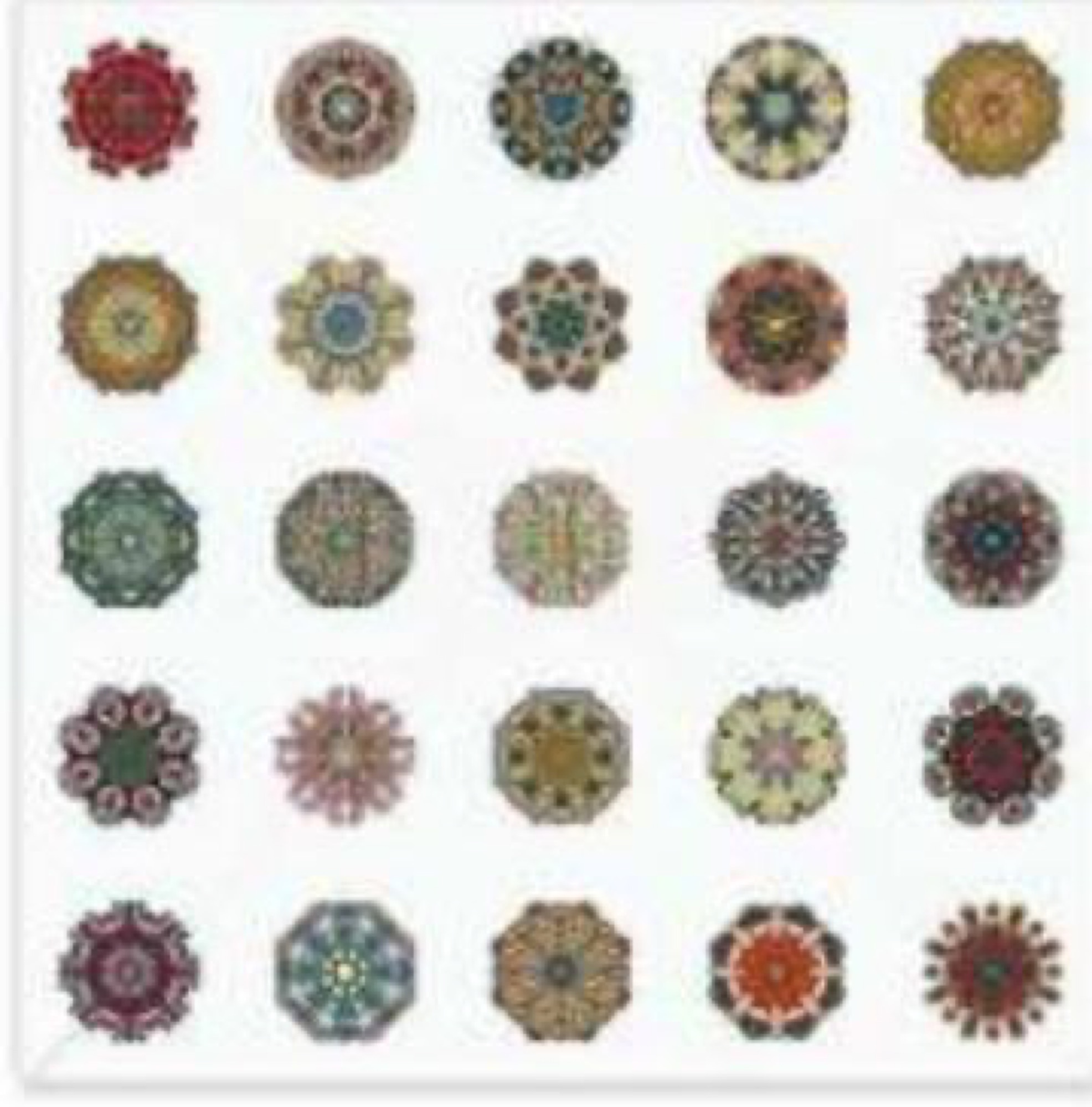 Various brooch designs